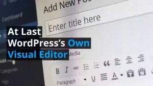 WordPress Gutenberg Editor  Nightmare or Dream Come True?