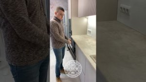 Обзор кухонного гарнитура с оригинальной фрезеровкой фасадов