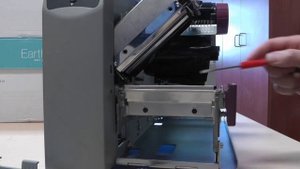 Zebra S4m - platen roller removal / install