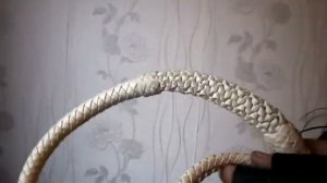 Кнут усиленный, 3 метра белый.