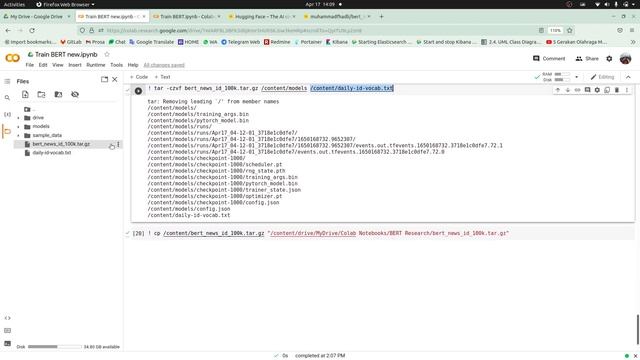 Training BERT LM sendiri & Upload ke Huggingface Model Hub смотреть онлайн
