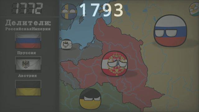 История разделов Речи Посполитой || 1/2 часть || KirovBall