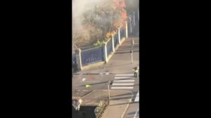 Violents affrontements à Quimper entre gilets jaunes et policiers