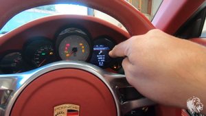 Porsche 991 911 Carrera S 4S Targa GTS - How To Check the Engine Oil & Service Interval Demo Revie