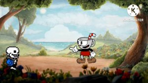 Санс против Капхеда Sans vs Cuphead