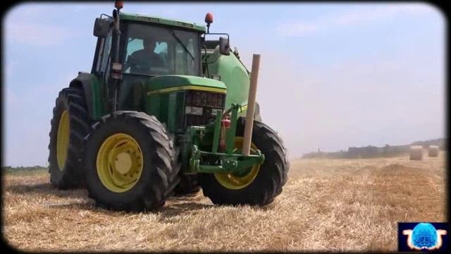 Заготовка сена. Великий John Deere