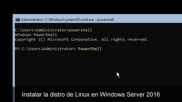 Cómo instalar y ejecutar Linux en Windows Server 2016 смотреть онлайн