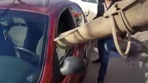 Муж отомстил за измену// Залил бетоном//