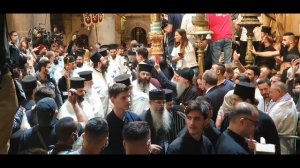 Пасха 2021. Благодатный огонь в Иерусалиме