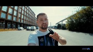 Гараж из арболита.  30 дней стройки за 40 секунд. Ролик в стиле артхаус.