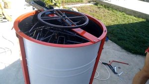 Электропривод от стиральной машины на медогонку своими руками