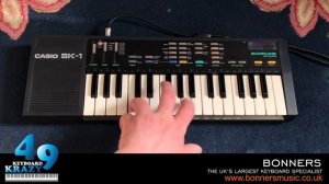 Casio SK-1 Sampling Keyboard