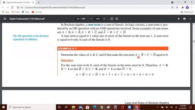 Boolean Operations and Expressions (Boolean addition and Boolean multiplication) : by Shahzad смотреть онлайн