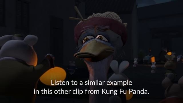 Learn English with KUNG FU PANDA