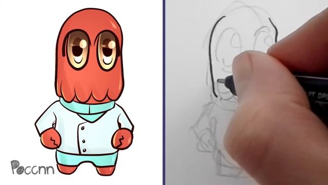 Cómo dibujar a Zoidberg Chibi (Futurama) смотреть онлайн