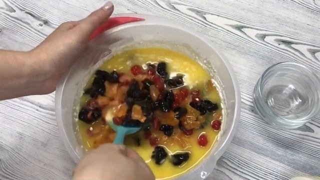 Кекс с сухофруктами ? КЕКС НА КЕФИРЕ ✅РОЖДЕСТВЕНСКИЙ КЕКС