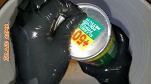 ASMR - Paste Sponge Squeezes - Pine, Tide Powder & Lemon Comet