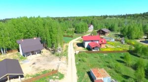 Коттеджный поселок Сергейков - Облёт посёлка/ Московская Область  № 19