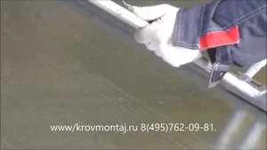 Монтаж фальцевой кровли из оцинковки от Кровмонтаж.