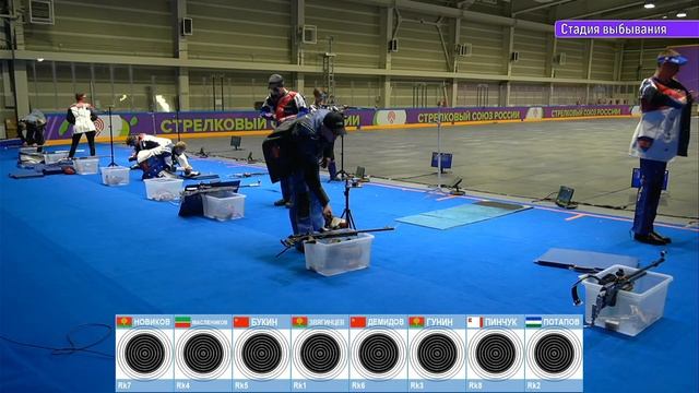 50м. Малокалиберная винтовка, 3 положения, юниоры (03.06.2023) смотреть онлайн