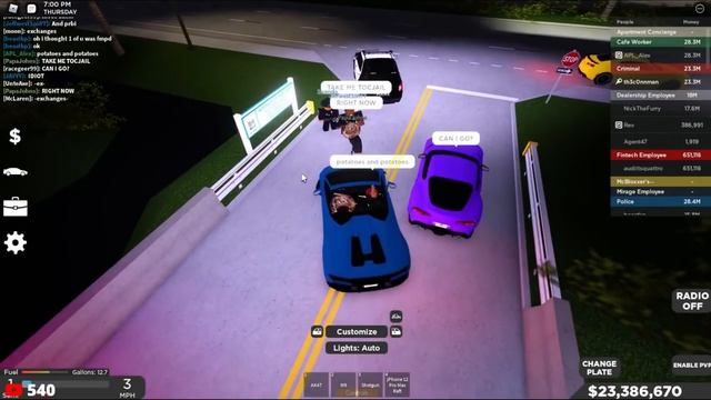 COPS SHUT DOWN CAR MEET!! || ROBLOX - Southwest Florida Roleplay смотреть онлайн