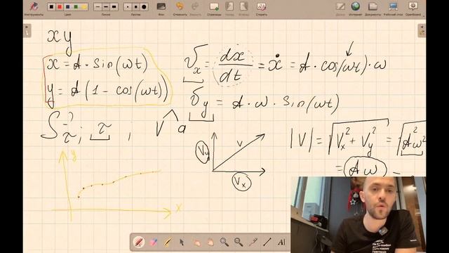 Механика - Семинар 1 - Задача 2 - Иродов 1.25 смотреть онлайн