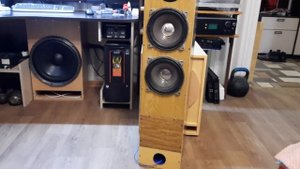 Самодельная колонка на 2-х 35 гдн