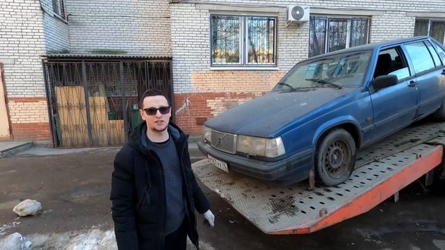 VOLVO 940 turbo diesel  Спас заброшенный автомобиль и дал ему вторую жизнь