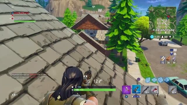 Ninja moves in Fortnight смотреть онлайн