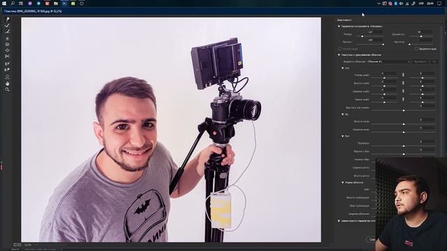 Інструмент пластика в фотошопі, або як змінити зовнішність (Уроки Photoshop #13) українською