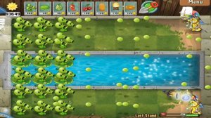 100% All Threepeater PvZ Mod vs All Zombotany 2 in Plants vs Zombies Mod