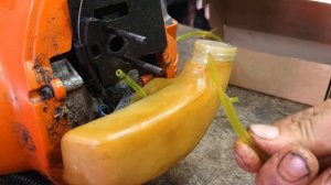 husqvarna 128ld trimmer carburetor fuel line repair