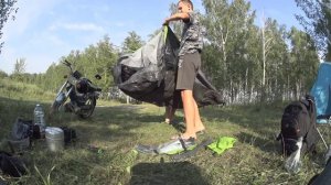 Выезд в лес с ночевой на Питбайке (Покатушки#15) Apollo RXF Freeride 150cc l 1 ЧАСТЬ