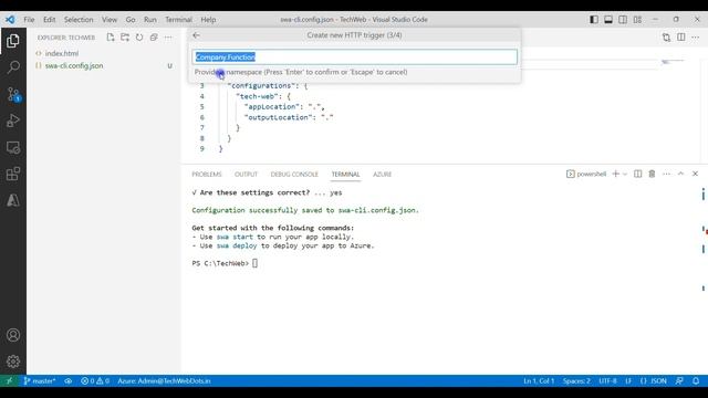 Azure Static Web Apps (SWA) | Build | with Visual Studio Code | DevOps | C# смотреть онлайн