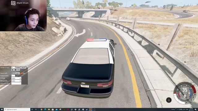 Chevy Caprice and fleetwood Police chase in Beamng drive смотреть онлайн