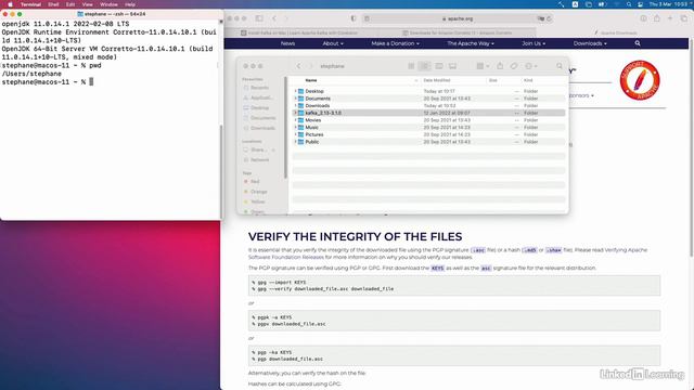 2.3_macOS X_ Download and set up Kafka in PATH - Starting Kafka смотреть онлайн