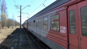 Электровоз ВЛ10-1426 с грузовым и электропоезд ЭТ2м-056