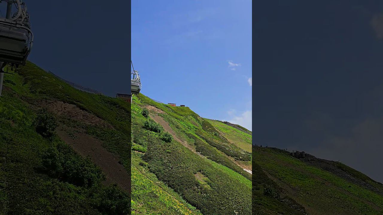 В горах Красной Поляны, Роза Хутор, Краснодарский край. In the mountains of Krasnaya Polyana