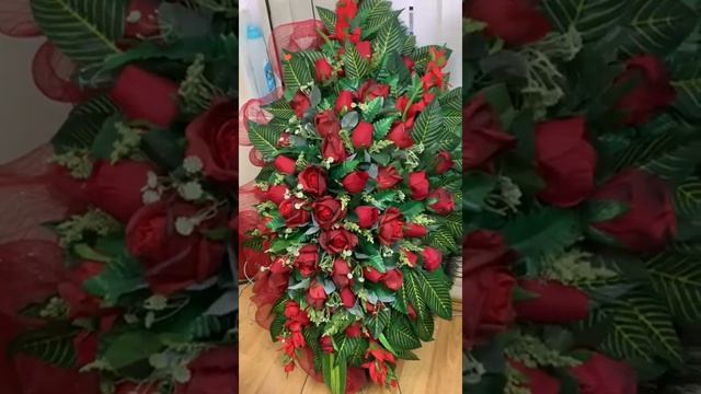 Венки искусственные ритуальные.