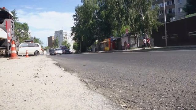 В Новосибирске улицу Есенина отремонтируют к августу по нацпроекту БКД