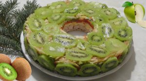 Салат "Малахитовый браслет" с киви - Очень вкусный!