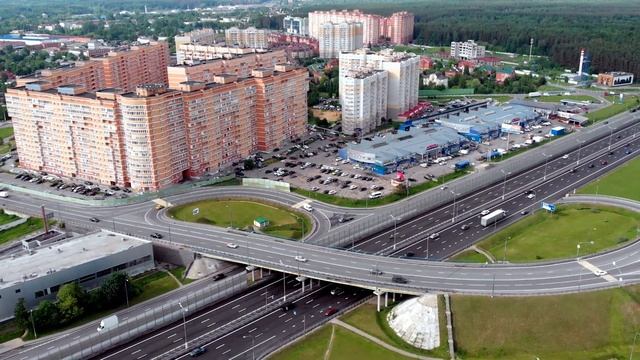 Апрелевка с высоты