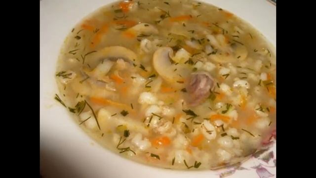 Суп из перловки рецепт