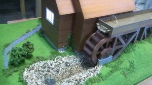 Технический макет водяной мельницы