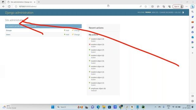 Object Relational Mapping in Django |  Django Tutorials Telugu | Django for Beginners | Django clas