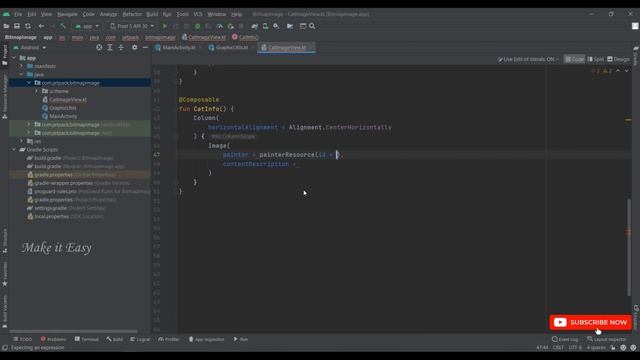 How to Create Bitmap Image in Jetpack Compose | Android | Kotlin | Make it Easy