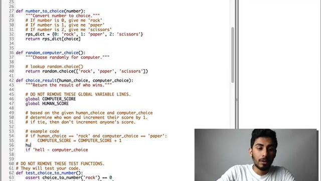 Learn Python Programming - 32 - Solution to Rock Paper Scissors (Exercise) (Project)