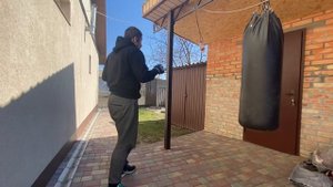 Тренажер для единоборств бутылка ч.3