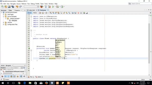 Servlet tutorial 03 - Request Dispatcher (servlet-to-servlet communication) смотреть онлайн