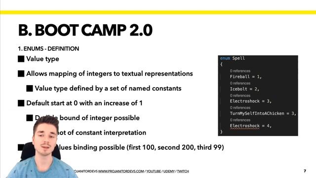 C# Advanced Tutorial 01 - BootCamp Agenda + Enums - VIDEO COURSE PREVIEW